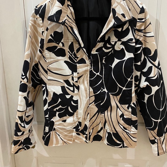 Susan Graver cotton jacket, size S - Picture 2 of 9